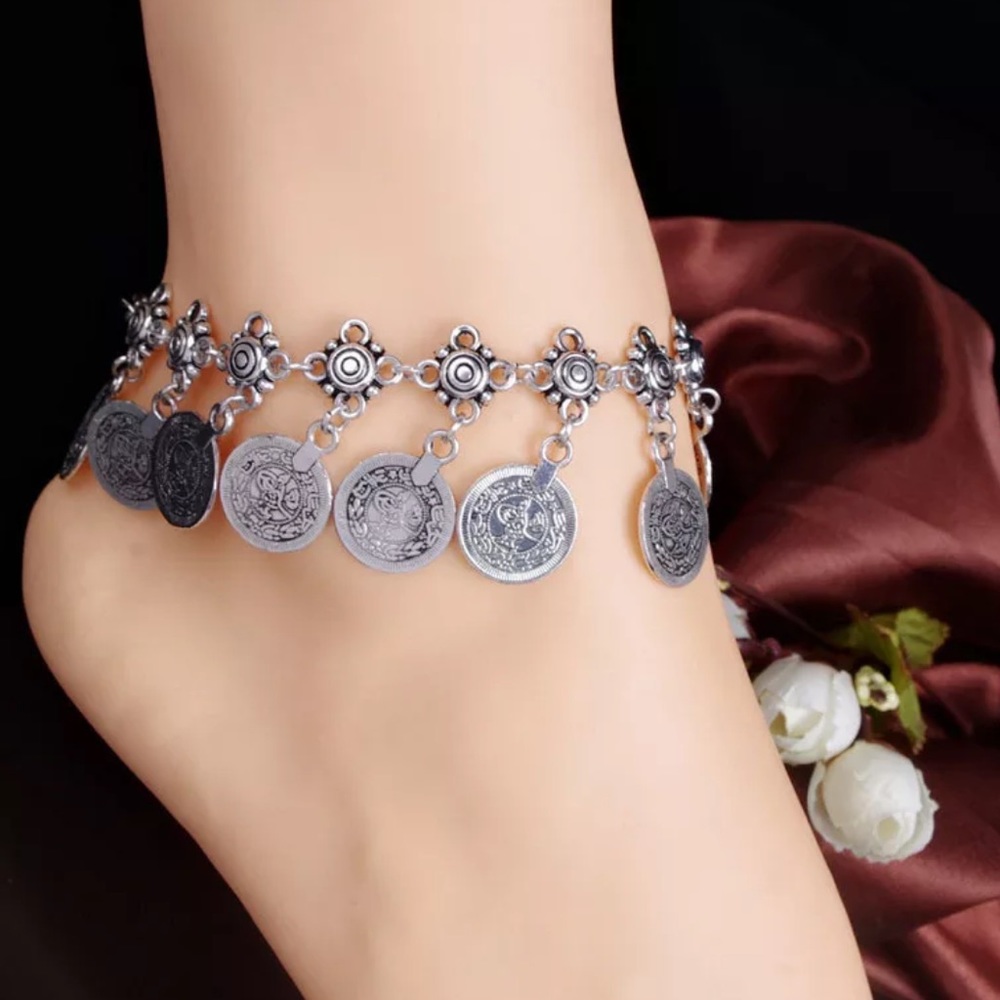 Coin Anklet - Picture 7 of 8